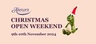 Abercorn Christmas Open Weekend